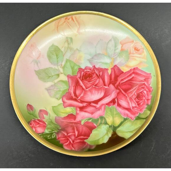 Bavarian Porcelain -Thomas - Sevres, Monte Carlo - Cottage Rose Decor, Set of 3 - Picture 5 of 8